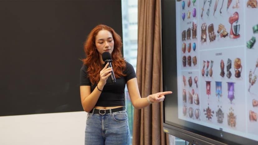 A Day of Student Presentations at MAGES ART